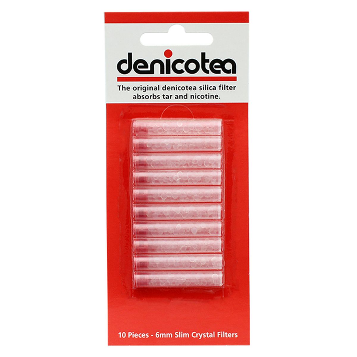 Denicotea - 10 Filtri a Carboni Attivi - 6mm