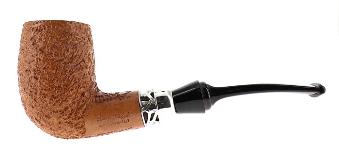 Pipa Mastro Geppetto by Ser Jacopo PIPA DELL'ANNO 2024 RUSTICATO shape billiard semicurva