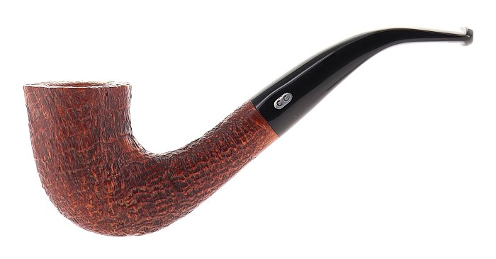 Pipa Chacom Flame Grain 863 sabbiata marrone shape bent dublin