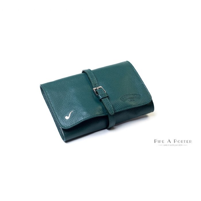 Savinelli - Porta Pipe e Accessori da Viaggio in Pelle VERDE