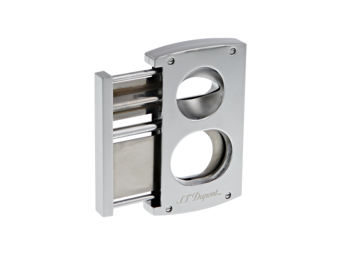 ST Dupont - Tagliasigari Doppio Cutter e V-Cut - Cromato