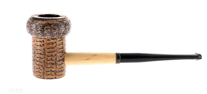 Meerschaum Missouri Corn Cob - Pipa in Pannocchia "PATRIOT" Dritta