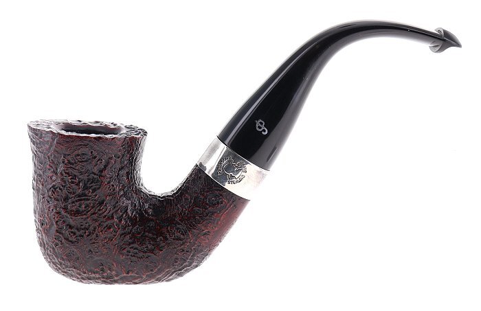 Pipa Peterson of Dublin SHERLOCK HOLMES ORIGINAL sabbiata marrone shape bent calabash