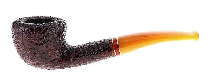 Pipa SAVINELLI St. Nicholas 2024 316 KS rusticata brownblast shape dublin - FIltro 6mm - Edizione Limitata
