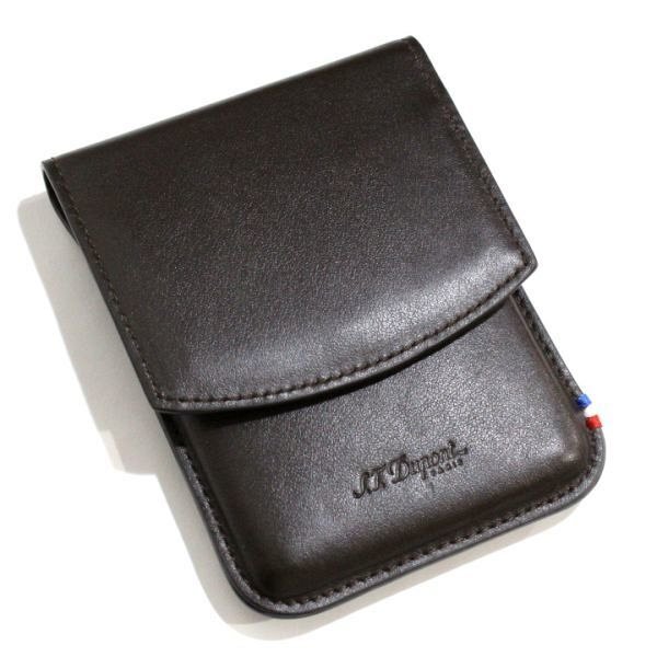 ST Dupont - Porta Sigarette 8 posti in Pelle Marrone ATELIER