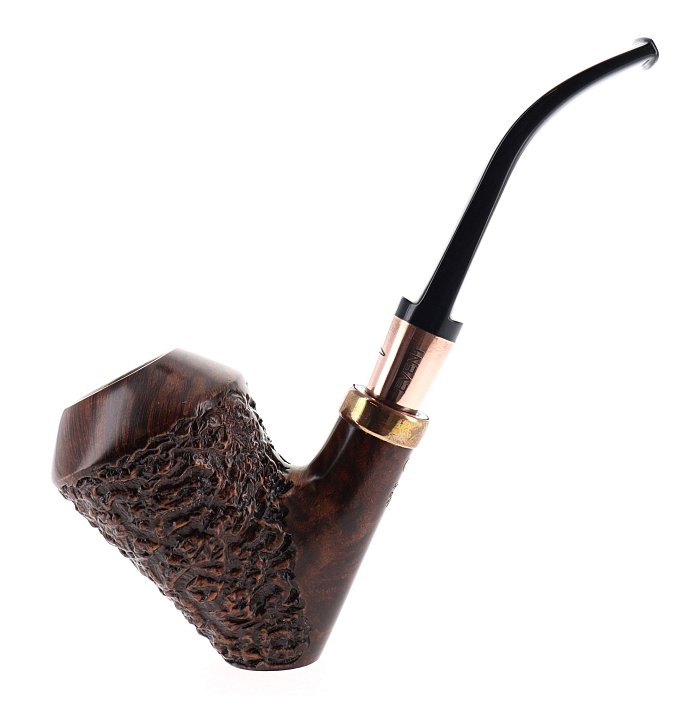 Pipa Caminetto EVENT 2020 SKIN rusticata marrone shape stand up saxophone