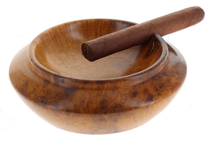 Amalio Cabella - Posacenere Sigaro in Radica Hand Made