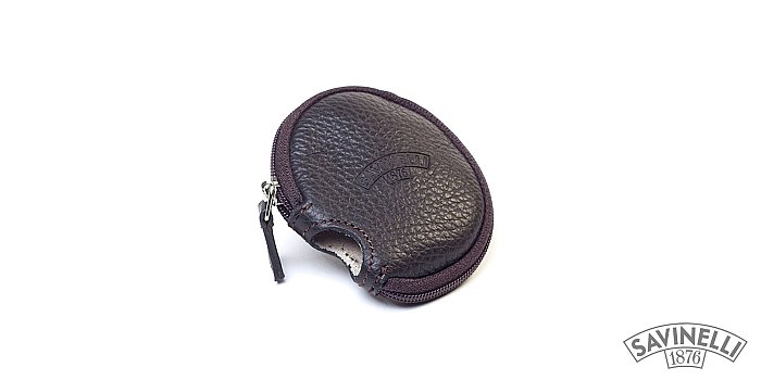 Savinelli - Astuccio per Fornello Pipa in Pelle MARRONE