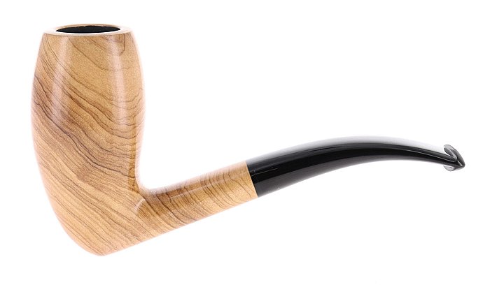 Pipa Mimmo Provenzano GRADO B OLIVO liscia chiara shape chimney egg pickaxe