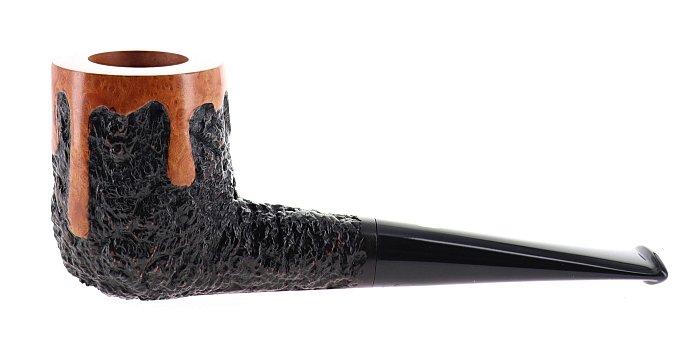 Pipa Castello 100° ANNIVERSARIO TABACCHERIA GUZZI Moccolo di candela rusticata  shape stand up fancy billiard Edizione Limitata Numerata N° 22/29