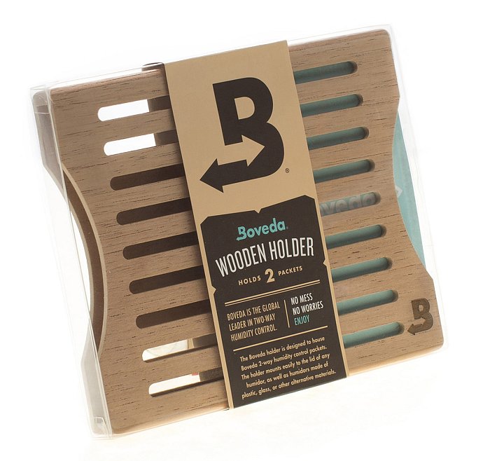 BOVEDA - Wood Holder per 2 Boveda da 60 grammi Affiancate