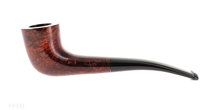 Pipa Dunhill AMBER ROOT 2421 liscia marrone shape zulu