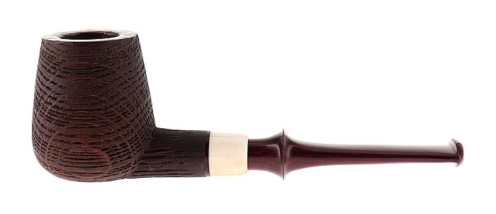 Pipa BRENTEGANI MORTA BOG OAK shape stand up brandy