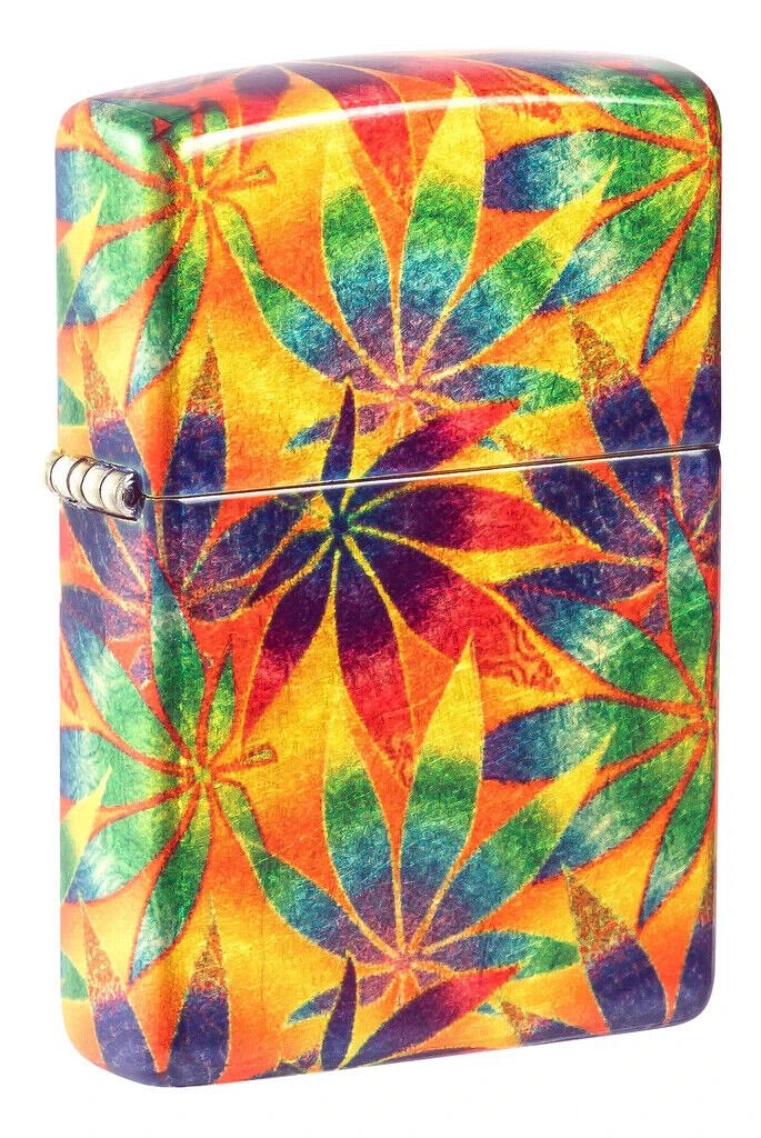 Zippo - 540 Color - Cannabis Design