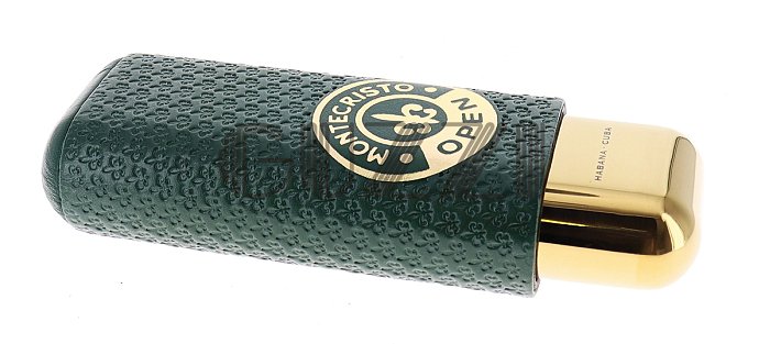 Portasigari in Pelle MONTECRISTO OPEN - 2 Posti Metal