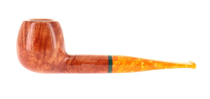 Pipa Savinelli Arancia 207 liscia arancione shape apple 9mm