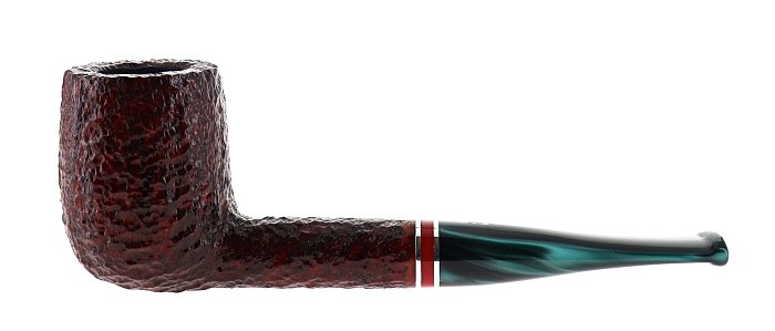Pipa SAVINELLI St. Nicholas 2026 111KS, rusticata shape billiard - FIltro 6mm - Edizione Limitata