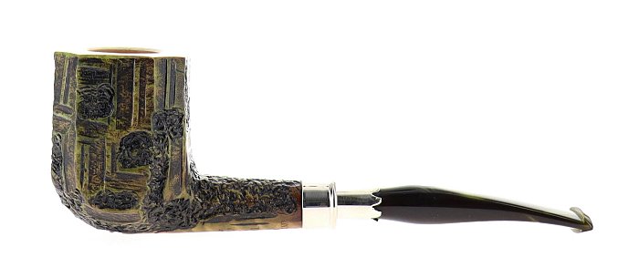 Pipa Ardor GUZZI SPECIAL 100 METEORA finissaggio dedicato verde shape panel billiard spigot