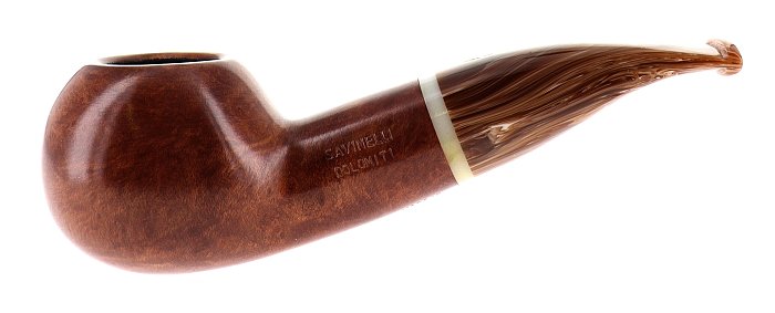 Pipa Savinelli Dolomiti 320 KS liscia marrone shape author 9mm