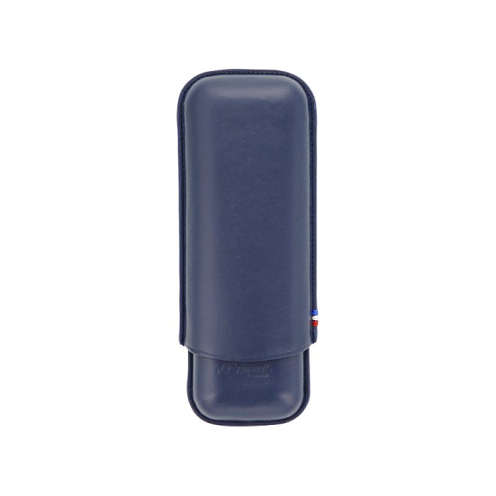 ST Dupont - ATELIER - Cigar Case 2 Cigars - Blue