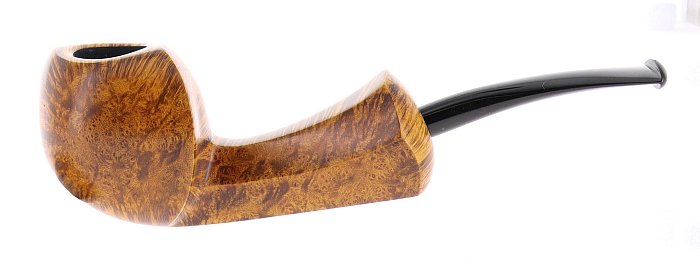 Pipa DUCA "DUCA" liscia marrone shape freehand