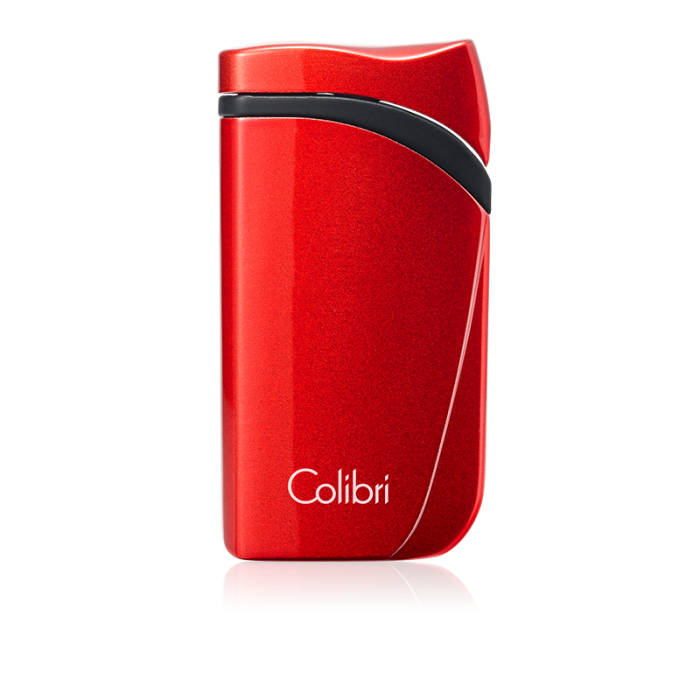 Colibri - Accendino FALCON METALLIC Fiamma Jet Flame - Rosso