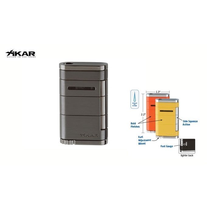 XICAR - Accendino JetFlame ALLUME SINGLE Canna di Fucile Gun Stealth
