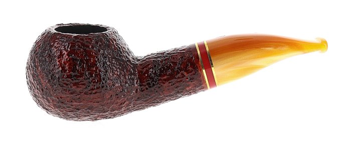 Pipa SAVINELLI St. Nicholas 2024 320 KS rusticata shape author - FIltro 6mm - Edizione Limitata