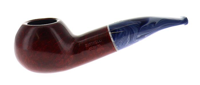 Pipa Savinelli - OCEANO 320 KS liscia bordeaux shape author filtro 6mm