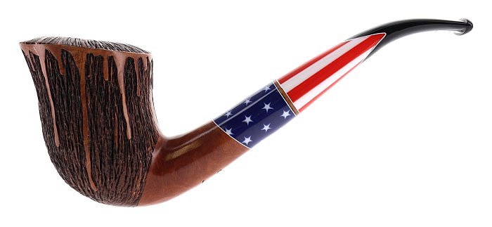 Pipa Amorelli **** 4 STELLE PATRIOT PENNA DI SAN MICHELE shape magnum bent dublin