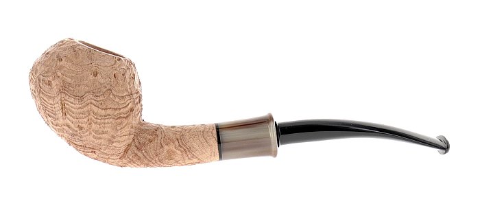 Pipa DUCA BARONE CORBEZZOLO sabbiata naturale shape freehand semicurva