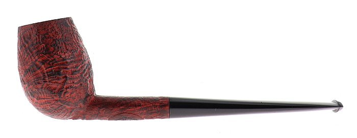 Pipa REGINA SCARLATTA SABINA SABBIATA red black shape canted billiard