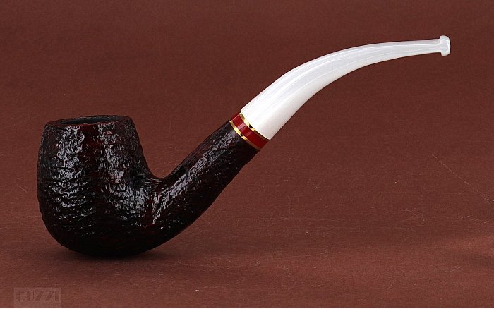 Pipa SAVINELLI St. Nicholas 2020 602 rusticata shape bent 9mm