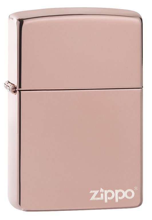 Zippo - Rose Gold con Logo