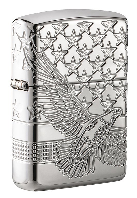 Zippo - Armor MultiCut High Polish American Eagle