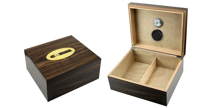 Lubinski - Scatola Umidificata in Legno CIGAR 40/45 Sigari