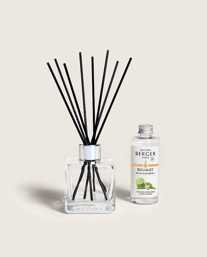Maison Berger - Bouquet Cube con bastoncini - Fleur de Citronnier 100ml
