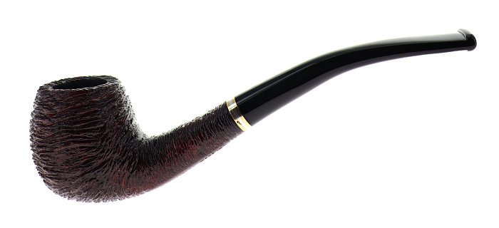 Pipa Savinelli Petite new 626E 2025, rusticata bordeaux, shape Apple curva, filtro 3mm