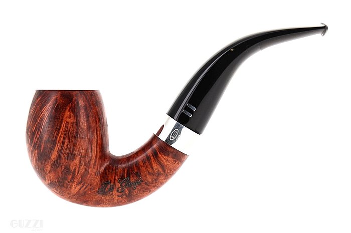 Pipa DI GANGI GRADO 2 liscia marrone shape full bent apple