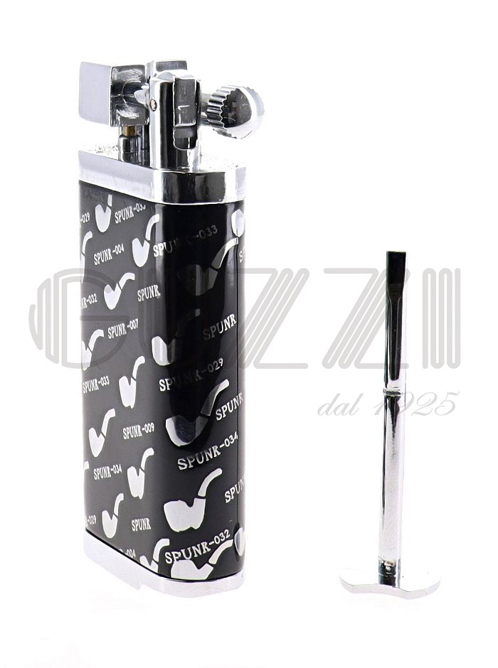 Lubinski - Accendino Pipa Nero "Pipe" con pigino