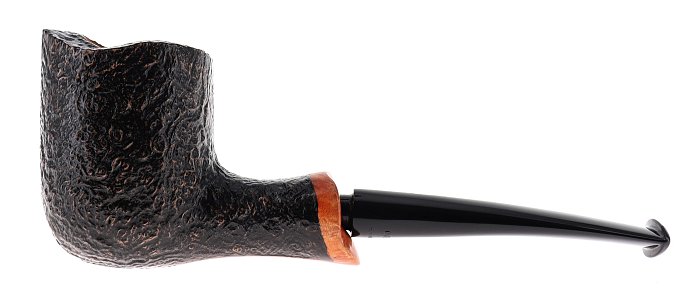 Pipa Castello OLD ANTIQUARI KKKK sabbiata scura shape 215 fancy billiard semicurva