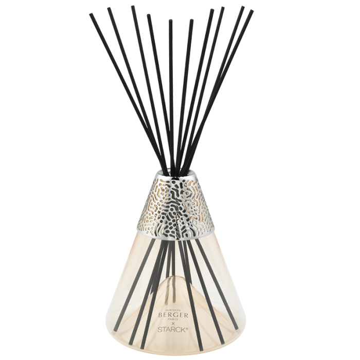 Maison Berger - Bouquet Profumato con bastoncini Collezione X STARCK 400 ml - Peau de Soie - Rosa
