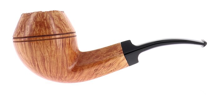 Pipa DON CARLOS FIAMMATA 1 NOTA liscia chiara shape magnum half bent rhodesian barktop