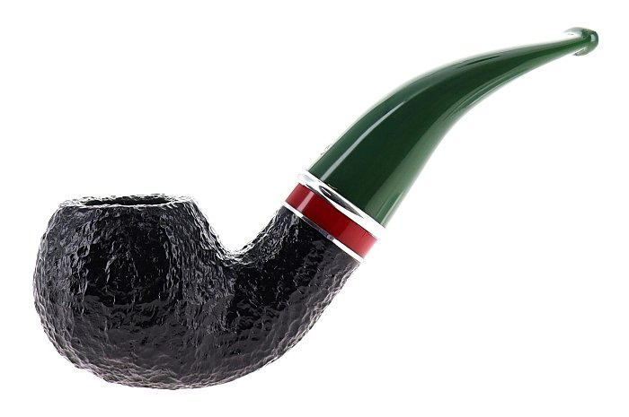Pipa SAVINELLI St. Nicholas 2025 642 rusticata shape apple curva - FIltro 6mm - Edizione Limitata