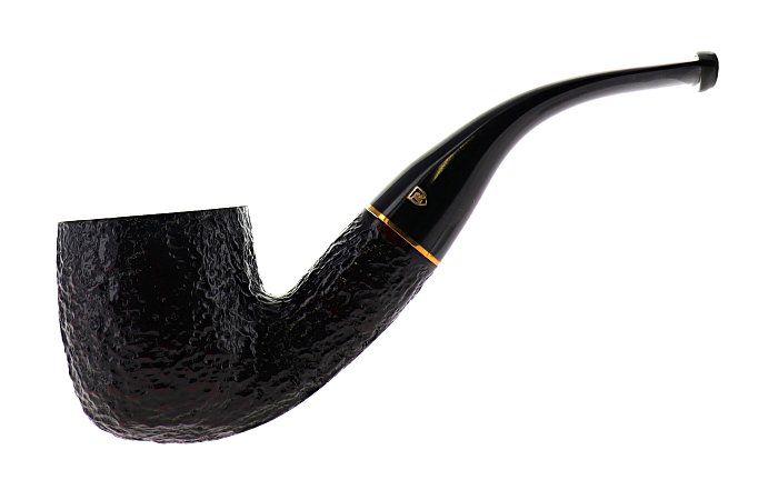 Pipa Savinelli Roma 622 KS rusticata shape bent pot, filtro 6mm