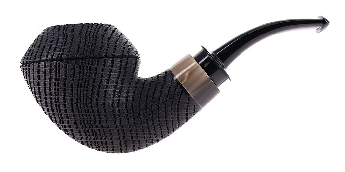 Pipa Mimmo Provenzano GRADO C Morta Bog Oak shape chubby half bent rhodesian