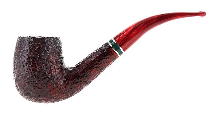 Pipa SAVINELLI St. Nicholas 2022 606 KS rusticata shape bent filtro 9mm