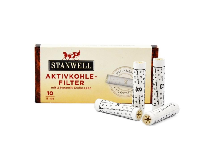 Stanwell - 10 Filtri a Carboni Attivi - 9mm