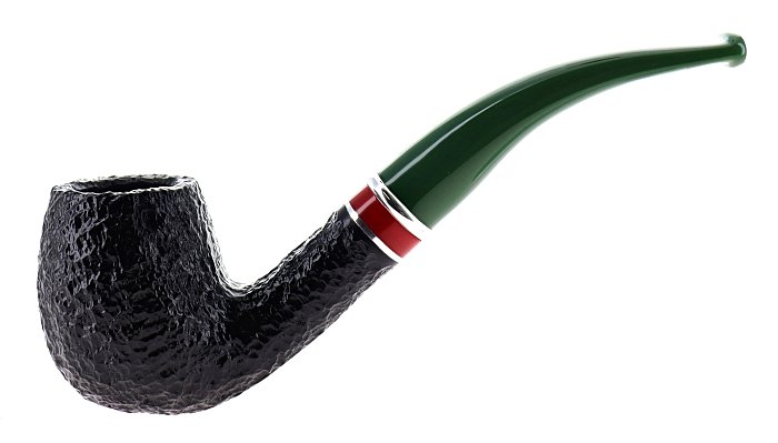 Pipa SAVINELLI St. Nicholas 2025 602 rusticata shape bent - FIltro 6mm - Edizione Limitata