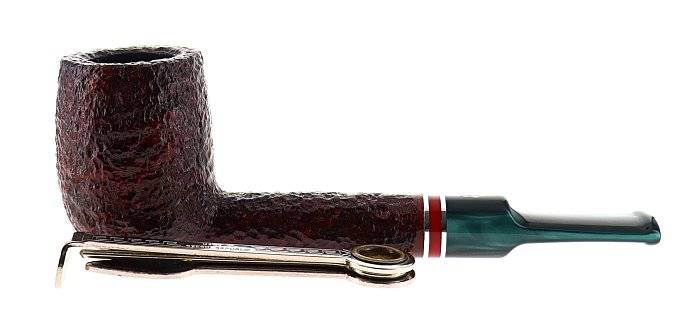 Pipa SAVINELLI St. Nicholas 2026 703 KS, rusticata shape Lovat - FIltro 9mm - Edizione Limitata